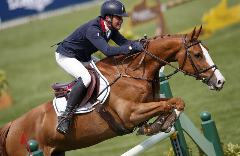 CHOPIN DES HAYETTES (Radco d’Houtveld/Nimmerdor – naisseur: Haras des Hayettes à F-08600 Givet) & Emeric George (c) Dirk Caremans