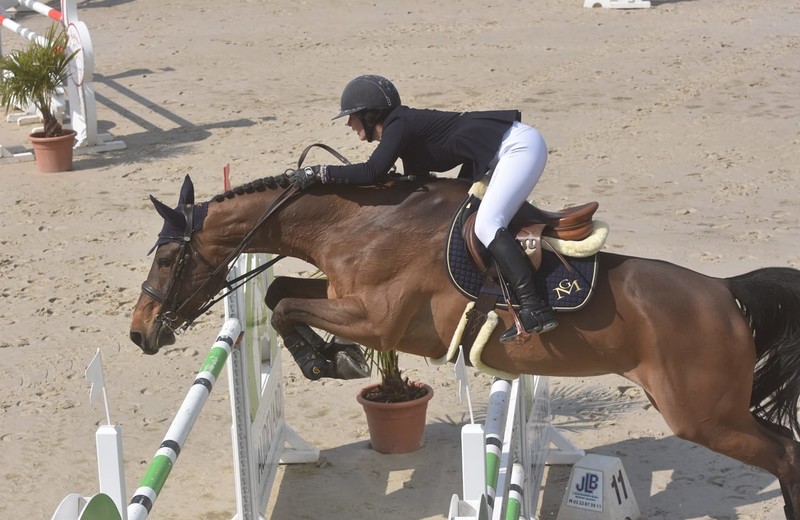 EGERIE DU VAL DU GEER (Toulon x Kashmir van Schuttershof) en Camille Conde Ferreira