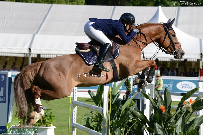 VENUE D'FEES DES HAZALLES (E.O.) et Fabienne Daigneux-Lange: un duo qu'on ne reverra plus sur les pistes de concours. (photo (c) Polilux)